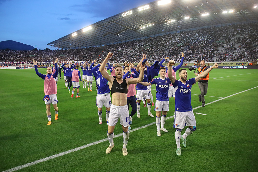 HNK Hrvatski Nogometni Klub Hajduk Split 0-0 GNK Dinamo Zagreb